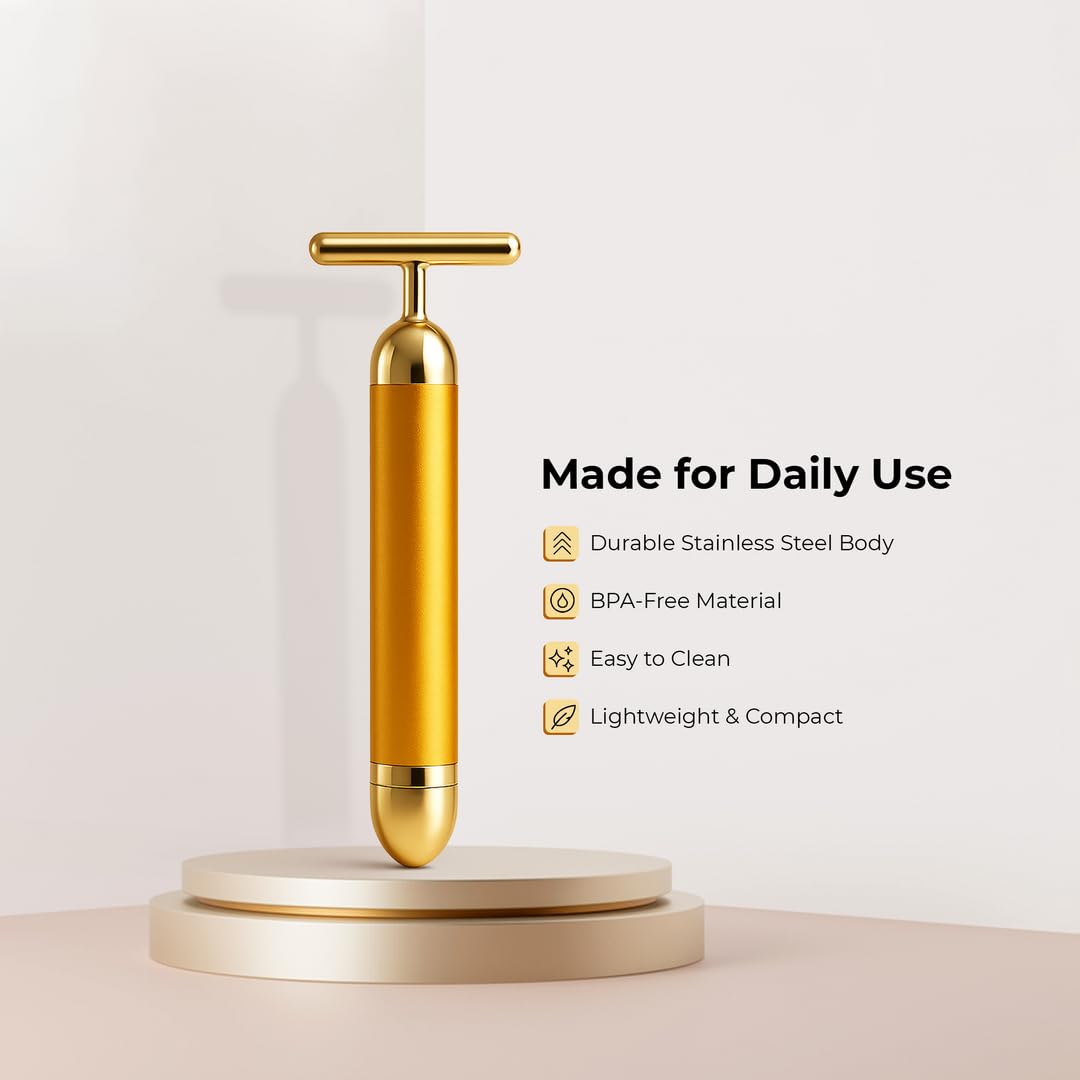 24K Gold Radiant Glow Gold Facial Massager™