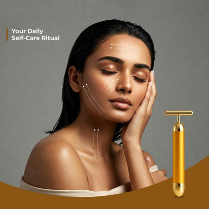 24K Gold Radiant Glow Gold Facial Massager™